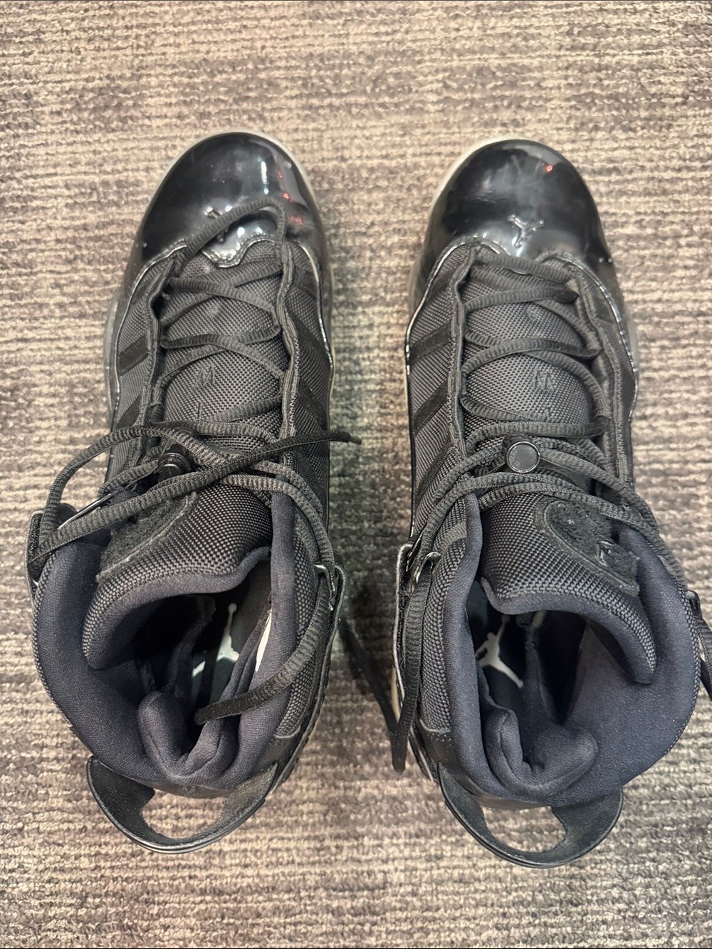 Jordan Men's Black High-Top Sneakers